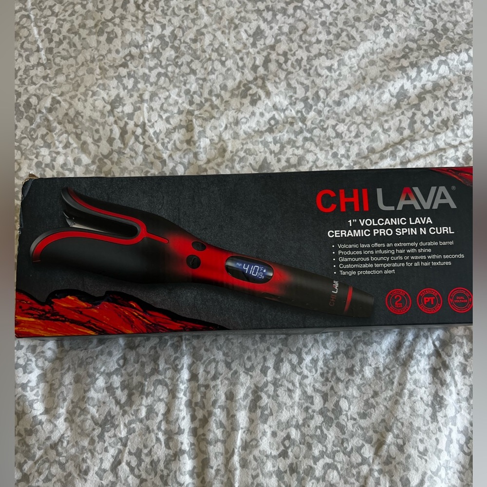 Chi lava spin and curl